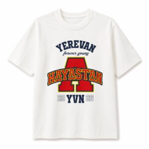 Yerevan Forever Young Oversized T-Shirt – Armenia Streetwear Shirt