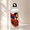 Sports water bottle with Henrikh Mkhitaryan's image