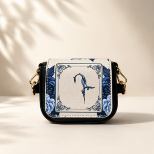 Women's bag with Armenian bird lettering design 👜💙