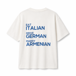 Premium T-shirt with "Marry Armenian" design 🇦🇲