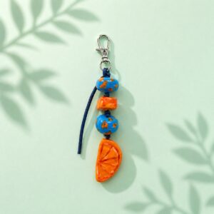 Նարնջի դիզայնով կախազարդ🍊