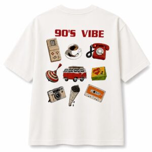 Շապիկ՝ «90’s Vibe» ռետրո դիզայնով
