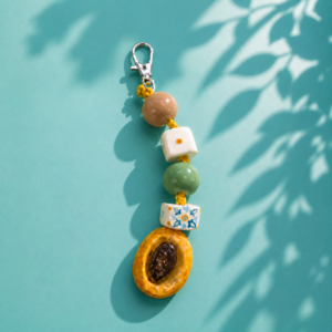 Apricot decorative pendant 🍑🌼