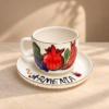 Керамическая чашка с изображением граната☕