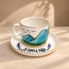 Керамическая чашка с изображением Арарата☕