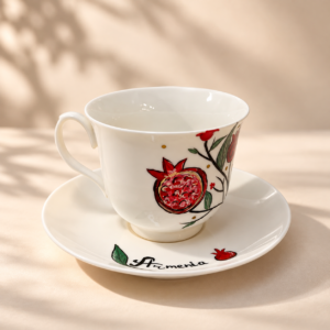 Նռան պատկերով կերամիկական բաժակ☕